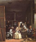 Diego Velazquez Las Meninas oil